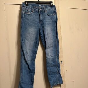 Women’s size 4 Old Navy Flare Ankle High Rise Waist Jeans Washed